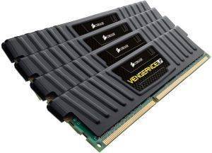 CORSAIR CML32GX3M4A1600C10 VENGEANCE LP 32GB (4X8GB) DDR3 1600MΗΖ PC3-12800 QUAD CHANNEL KIT CORSAIR CML32GX3M4A1600C10 VENGEANCE LP 32GB (4X8GB) DDR3 1600MΗΖ PC3-12800 QUAD CHANNEL KIT