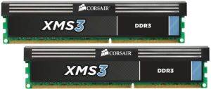 CORSAIR CMX8GX3M2A1600C11 XMS3 8GB (2X4GB) DDR3 1600MHZ PC3-12800 DUAL CHANNEL KIT