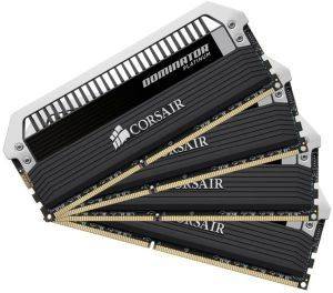 CORSAIR CMD16GX3M4A2666C10 16GB (4X4GB) DDR3 2666MHZ DOMINATOR PLATINUM QUAD CHANNEL KIT