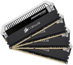 CORSAIR CMD32GX3M4A1600C9 DOMINATOR PLATINUM 32GB (4X8GB) DDR3 1600MHZ PC3-12800 QUAD CHANNEL KIT CORSAIR CMD32GX3M4A1600C9 DOMINATOR PLATINUM 32GB (4X8GB) DDR3 1600MHZ PC3-12800 QUAD CHANNEL KIT