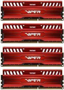 PATRIOT PV332G213C1QKRD 32GB (4X8GB) DDR3 2133MHZ VIPER 3 QUAD CHANNEL KIT