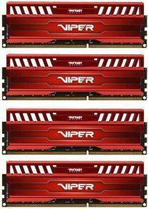 PATRIOT PV332G213C1QKRD 32GB (4X8GB) DDR3 2133MHZ VIPER 3 QUAD CHANNEL KIT