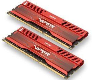 PATRIOT PV38G186C9KRD 8GB (2X4GB) DDR3 1866MHZ VIPER 3 RED DUAL CHANNEL KIT PATRIOT PV38G186C9KRD 8GB (2X4GB) DDR3 1866MHZ VIPER 3 RED DUAL CHANNEL KIT