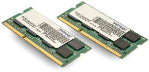 PATRIOT PSD316G1600SK 16GB (2X8GB) SO-DIMM DDR3 1600MHZ DUAL CHANNEL KIT