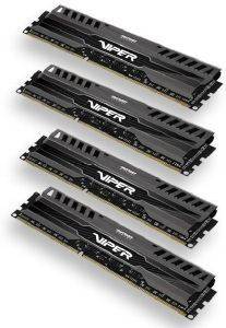 PATRIOT PV316G213C1QK XMP VIPER 3 16GB (4X4GB) DDR3 2133MHZ QUAD CHANNEL KIT