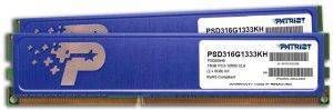 PATRIOT PSD316G1333KH 16GB (2X8GB) DDR3 1333MHZ PC3-10600 DUAL CHANNEL KIT