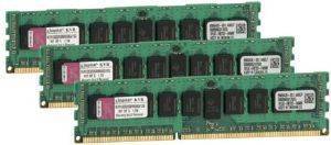 KINGSTON KVR1333D3D8R9SK3/12G 12GB (3X4GB) DDR3 PC3-10600 1333MHZ CL9 VALUE RAM TRIPLE CHANNEL KIT