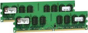 KINGSTON KVR800D2N6K2/2G 2GB (2X1GB) DDR2 800MHZ DUAL CHANNEL KIT KINGSTON KVR800D2N6K2/2G 2GB (2X1GB) DDR2 800MHZ DUAL CHANNEL KIT
