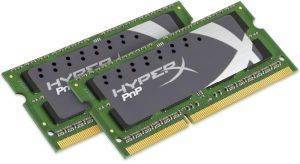 KINGSTON KHX21S12P1K2/8 8GB (2X4GB) SO-DIMM DDR3 2133MHZ HYPERX PNP DUAL CHANNEL KIT KINGSTON KHX21S12P1K2/8 8GB (2X4GB) SO-DIMM DDR3 2133MHZ HYPERX PNP DUAL CHANNEL KIT