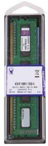 KINGSTON KVR16N11S8/4 4GB DDR3 1600MHZ PC3-12800 KINGSTON KVR16N11S8/4 4GB DDR3 1600MHZ PC3-12800