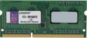 KINGSTON KTA-MB1600/2G 2GB SO-DIMM DDR3 1600MHZ