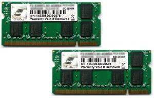 G.SKILL F2-6400CL6D-8GBSQ 8GB (2X4GB) SO-DIMM DDR2 PC2-6400 800MHZ DUAL CHANNEL KIT