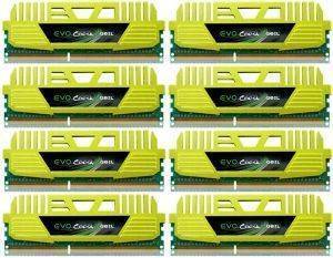 GEIL GOC364GB1333C9DQC 64GB (8X8GB) DDR3 PC3-10666 1333MHZ DUAL QUAD CHANNEL KIT GEIL GOC364GB1333C9DQC 64GB (8X8GB) DDR3 PC3-10666 1333MHZ DUAL QUAD CHANNEL KIT