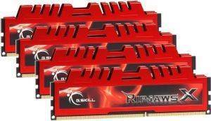 G.SKILL F3-1866C10Q-32GXL 32GB (4X8GB) DDR3 PC3-14900 1866MHZ RIPJAWSX QUAD CHANNEL KIT G.SKILL F3-1866C10Q-32GXL 32GB (4X8GB) DDR3 PC3-14900 1866MHZ RIPJAWSX QUAD CHANNEL KIT