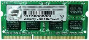 G.SKILL F3-10666CL9S-2GBSQ 2GB SO-DIMM DDR3 PC3-10666 1333MHZ G.SKILL F3-10666CL9S-2GBSQ 2GB SO-DIMM DDR3 PC3-10666 1333MHZ
