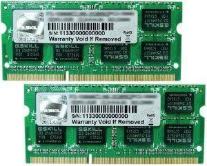 G.SKILL F3-12800CL9D-4GBSQ 4GB (2X2GB) SO-DIMM DDR3 PC3-12800 1600MHZ DUAL CHANNEL KIT G.SKILL F3-12800CL9D-4GBSQ 4GB (2X2GB) SO-DIMM DDR3 PC3-12800 1600MHZ DUAL CHANNEL KIT
