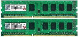 TRANSCEND JM1333KLN-4GK 4GB (2X2GB) DDR3 PC3-10600 1333MHZ DUAL CHANNEL KIT TRANSCEND JM1333KLN-4GK 4GB (2X2GB) DDR3 PC3-10600 1333MHZ DUAL CHANNEL KIT