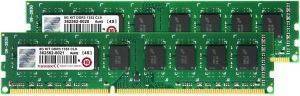 TRANSCEND JM1333KLN-8GK 8GB (2X4GB) DDR3 PC3-10600 1333MHZ DUAL CHANNEL KIT