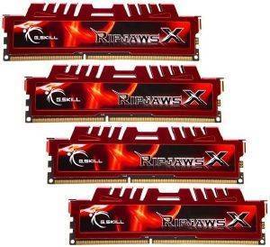 G.SKILL F3-10666CL9Q-32GBXL 32GB (4X8GB) DDR3 PC3-10666 1333MHZ RIPJAWSX QUAD CHANNEL KIT