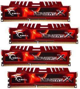 G.SKILL F3-10666CL9Q-8GBXL 8GB (4X2GB) DDR3 PC3-10666 1333MHZ RIPJAWSX QUAD CHANNEL KIT