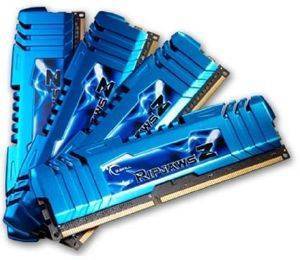 G.SKILL F3-12800CL7Q-16GBZM 16GB (4X4GB) DDR3 PC3-12800 1600MHZ RIPJAWSZ QUAD CHANNEL KIT