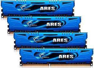 G.SKILL F3-1866C9Q-16GAB 16GB (4X4GB) DDR3 PC3-14900 1866MHZ ARES QUAD CHANNEL KIT