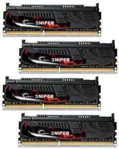 G.SKILL F3-17000CL11Q-16GBSR 16GB (4X4GB) DDR3 PC3-17000 2133MHZ SNIPER QUAD CHANNEL KIT