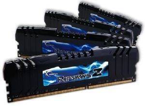 G.SKILL F3-2400C10Q-16GZH 16GB (4X4GB) DDR3 PC3-19200 2400MHZ RIPJAWSZ QUAD CHANNEL KIT