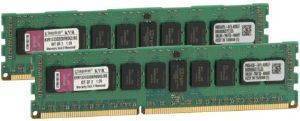 KINGSTON KVR1333D3D8R9SK2/8G 8GB (2X4GB) DDR3 PC3-10600 1333MHZ CL9 VALUE RAM DUAL CHANNEL KIT