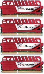 GEIL GEV332GB2400C11AQC 32GB (4X8GB) DDR3 PC3-19200 2400MHZ EVO VELOCE QUAD CHANNEL KIT GEIL GEV332GB2400C11AQC 32GB (4X8GB) DDR3 PC3-19200 2400MHZ EVO VELOCE QUAD CHANNEL KIT