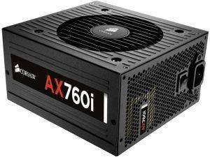 CORSAIR AX760I DIGITAL ATX POWER SUPPLY - 760 WATT 80 PLUS PLATINUM CERTIFIED FULLY-MODULAR PSU