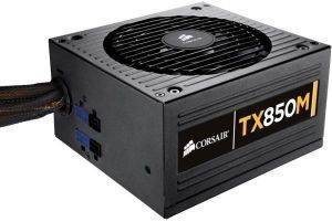 CORSAIR TX SERIES MODULAR TX850M - 80 PLUS BRONZE CERTIFIED 850W HIGH PERFORMANCE MODULAR PSU CORSAIR TX SERIES MODULAR TX850M - 80 PLUS BRONZE CERTIFIED 850W HIGH PERFORMANCE MODULAR PSU