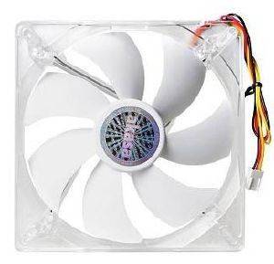 AKASA AK-195WH 140MM QUIET WHITE LED FAN AKASA AK-195WH 140MM QUIET WHITE LED FAN
