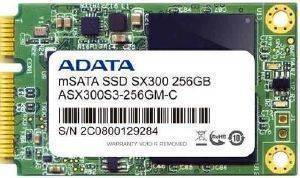 ADATA XPG SX300 256GB MSATA SSD SATA3 ADATA XPG SX300 256GB MSATA SSD SATA3
