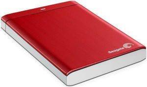 SEAGATE STBU500203 500GB BACKUP PLUS PORTABLE DRIVE USB3.0 RED