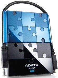 ADATA DASHDRIVE HV610 2.5\'\' EXTERNAL HDD 500GB USB3.0 BLACK/BLUE ADATA DASHDRIVE HV610 2.5\'\' EXTERNAL HDD 500GB USB3.0 BLACK/BLUE