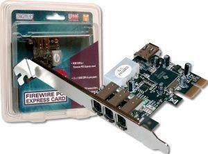 DIGITUS DS-30201-3 IEEE 1394A/FIREWIRE PCI EXPRESS CARD DIGITUS DS-30201-3 IEEE 1394A/FIREWIRE PCI EXPRESS CARD