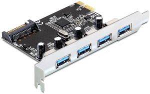 DELOCK 89297 4 X USB 3.0 PCI EXPRESS CARD