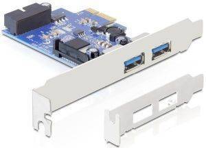 DELOCK 89315 2 X EXTERNAL + 1 X INTERNAL 19PIN USB 3.0 PCI EXPRESS CARD DELOCK 89315 2 X EXTERNAL + 1 X INTERNAL 19PIN USB 3.0 PCI EXPRESS CARD