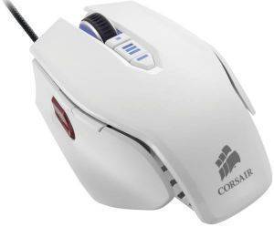 CORSAIR VENGEANCE M65 FPS LASER GAMING MOUSE - ARCTIC WHITE