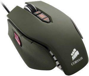 CORSAIR VENGEANCE M65 FPS LASER GAMING MOUSE - MILITARY GREEN