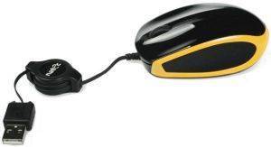 NATEC NMY-0243 VIPER USB LAPTOP MOUSE BLACK/YELLOW