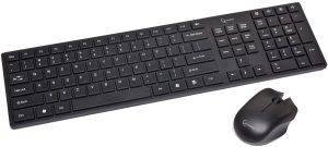 GEMBIRD KBS-V1 WIRELESS DESKTOP SET US LAYOUT BLACK