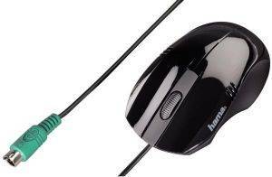 HAMA 53855 OPTICAL MOUSE M600 PS/2 BLACK HAMA 53855 OPTICAL MOUSE M600 PS/2 BLACK
