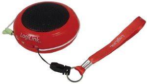 LOGILINK SP0015 MINI HAMBURGER SPEAKER RED