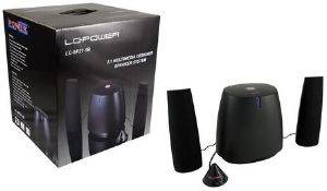 LC POWER SPEAKER 2,1 MULTIMEDIA SPEAKER SYSTEM 26W RMS BLACK