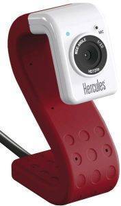 HERCULES HD TWIST WEBCAM RED