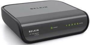 BELKIN F5D5131AZ5 5-PORT NETWORK SWITCH