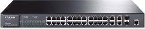 TP-LINK TL-SL5428E JETSTREAM 24-PORT 10/100MBPS + 4-PORT GIGABIT L2 MANAGED SWITCH TP-LINK TL-SL5428E JETSTREAM 24-PORT 10/100MBPS + 4-PORT GIGABIT L2 MANAGED SWITCH