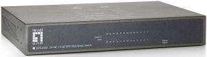 LEVEL ONE GES-2452 19\'\' 24-PORT GIGABIT ETHERNET + 2XSFP WEB SMART SWITCH